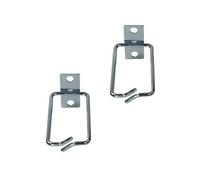 LogiLink Lot de 2 serre-câbles professionnels en acier 40 x 80 mm pour armoire 19"