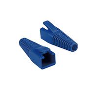 LogiLink Lot de 50 connecteurs RJ45 réglables Bleu 5,5 à 8,5 mm
