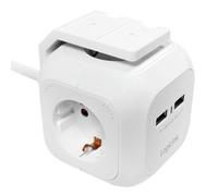 LogiLink LPS227 prise de courant Blanc