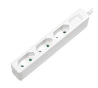 Multiprise LogiLink LPS229 x3 blanc fiche avec contour 1 pc(s)