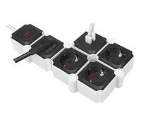 Logilink LPS276U LogiLink Steckdosenleiste 4-fach,4xCEE 7/3 + 2xUSB-A, 1,5m