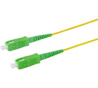 LogiLink LWL Patch cable 2x SC-Simplex OS2 1.0 m gelb