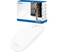 Logilink Maus USB Optical Scroll 1000dpi weiß (défilement optique 1000 dpi)