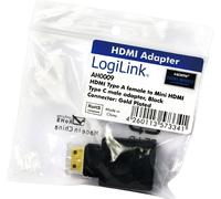 LogiLink Mini adaptateur HDMI femelle HDMI mâle 19 pins