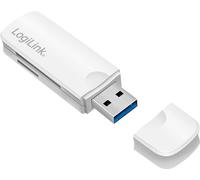 LogiLink Mini lecteur de cartes USB 3.0 blanc