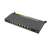 LogiLink Mini Patch Panel Cat.6A 8 ports noir 0,5 UH