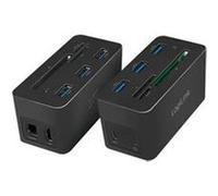 Station d'accueil LOGILINK Mini station d'accueil USB 3.2 (Gen 1), 10 ports