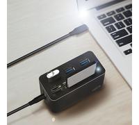 LogiLink Mini station d'accueil USB 3.2 (Gen 1) 8 ports