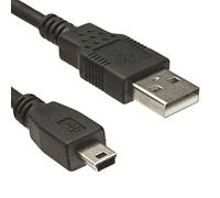 Logilink - Mini USB vers USB - Transfert de Données Câble Chargeur de batterie pour Appareil photo numérique Gopro Go Pro Hero 1 2 3 3 + 4 HD