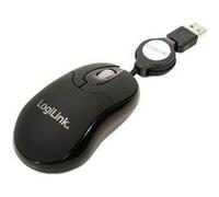 LogiLink ID0016 Souris Optique USB avec câble rétractable 800 Noir