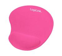 LogiLink Mousepad with silicone gel hand rest Pink (ID0027P)