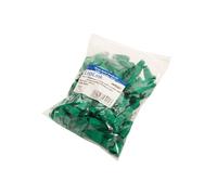 LogiLink MP0007 : Gaine de câble RJ-45, couleur verte, conditionnement par 100 pièces.