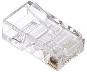 Logilink mp0020 Prise modulaire pour câble Plat (Lot de 100)