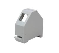 LogiLink Adaptateur pour rail DIN MP0053 - 1 port plastique DVI/RJ45/HDMI, Compatible PC/TV/Écran