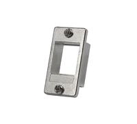 LogiLink MP0054 Kit de Support Argent - Dimensions 19.1x9.8x35.5mm - Inclut les vis de montage - Référence MP0054