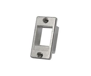 LogiLink MP0054 Kit de Support Argent - Dimensions 19.1x9.8x35.5mm - Inclut les vis de montage - Référence MP0054
