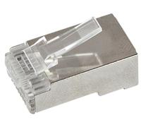Logilink MP0077 LogiLink Modular Plug CAT.6 STP RJ45, 50er Set geschirmt