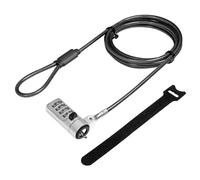 LogiLink NBS010 câble antivol Noir et Argent
