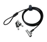LogiLink NBS013 câble antivol Noir, Argent 1,8 m
