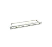 LogiLink NK4041 Baie de Branchements 24 Ports Acier Gris 1U Montage Rack 19 pouces, Poids 800g, Code SH 85371098