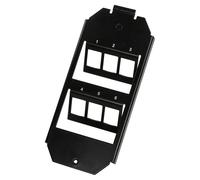LogiLink Support triple dans le sol pour 6 embases Keystone