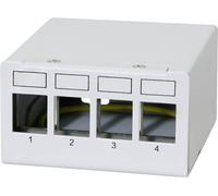 LogiLink NK4090 Panneau de brassage CAT 6a gris clair (RAL 7035)