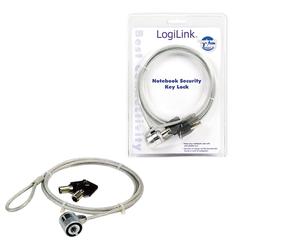 LogiLink Notebook Security Lock câble antivol 1,5 m