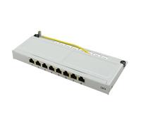 LogiLink NP0077, Cat6, RJ45, Gris, Métal, 0.5U