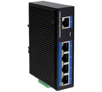 LogiLink NS200P Commutateur Ethernet Industriel Fast Ethernet 5 Ports 10/100 Mbps avec PoE (Power Over Ethernet)