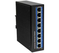LogiLink NS201P Commutateur Ethernet Industriel Fast Ethernet 8 Ports 10/100 Mbps avec PoE (Power Over Ethernet)