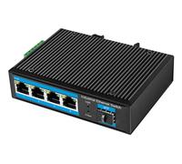 LogiLink NS204 Commutateur Réseau Non Géré Gigabit Ethernet (10/100/1000) Noir