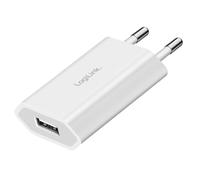 LogiLink PA0093C Adaptateur de Prise USB-A avec Protection 4 Voies (Protection Contre Les surintensités, Les surtensions, la surchauffe et Les Courts-Circuits) 5 V/1 A (5 W)