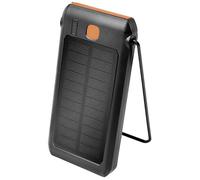LogiLink PA0273 Powerbank solaire Courant de charge cellule solaire 250 mA 10000 mAh