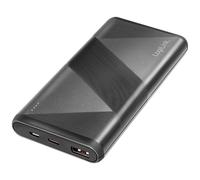 LogiLink PA0275 Pack de piles rechargeables 10000 mAh Quick Charge 3.0, Fast Charge, Power Delivery 2.0 LiPo noir