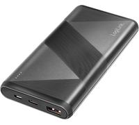 LogiLink PA0275 Pack de piles rechargeables 10000 mAh Quick Charge 3.0, Fast Charge, Power Delivery 2.0 LiPo noir