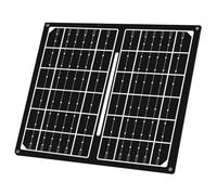 LogiLink PA0339 - Panneau solaire pliable/pliable pour les déplacements avec puissance maximale de 7 W, avec 1 sortie USB pour appareils externes, classe de protection IP65