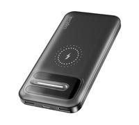 LogiLink PA0343RF - Batterie Externe de 10 000 mAh - Chargement sans Fil ou par câble - Fonction de Charge Rapide - avec 7 Protections
