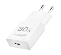 LogiLink Chargeur secteur PA0347 USB-C (PD) 30 W blanc