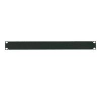 LogiLink - Panneau d'obturation pour rack - RAL 9005, noir - 1U - 19