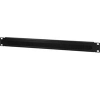 Logilink Passage de câbles 19" 1U avec brosse, noir