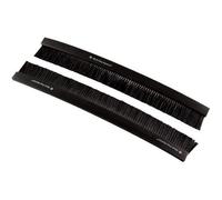 LogiLink Passe-câble à brosse pour rack noir 35 cm (pack de 2)