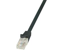 LogiLink Patch Cable EconLine Cat. 6 U/UTP 5,0 m noir