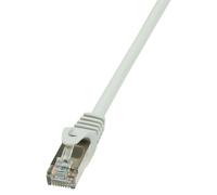 LogiLink Patch Cord Cat. 6 F/UTP 0.5 m grau