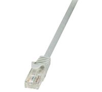 LogiLink Patch Cord EconLine Cat. 6 U/UTP 15,0 m grau
