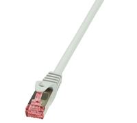 Logilink Patchkabel CAT6 S/FTP AWG27 PIMF 10,00m grau