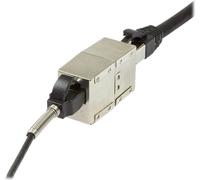 Logilink Patchkabelverbinder 1:1 Cat.6 STP, 2xRJ45 Metalgeh.