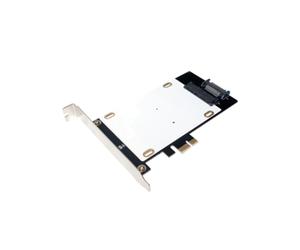 LogiLink PC0079 : Carte d'Interface Interne PCIe vers SATA, Support Windows XP à Windows 8.1, Dimensions 125x138x23mm, Conforme RoHS.