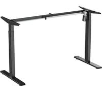 LogiLink Pied de bureau réglable en hauteur électriquement noir