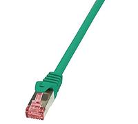 LogiLink PrimeLine Câble réseau Cat6 S/FTP AWG27 PIMF LSZH 2 m Vert