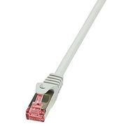 LogiLink PrimeLine Câble réseau Cat6 S/FTP AWG27 PIMF LSZH 5 m Gris